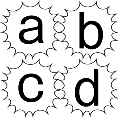 ALPHABET SPEECH BALLOON Sticker2