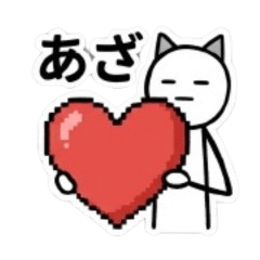 Surreal Stickman with Cat Ears