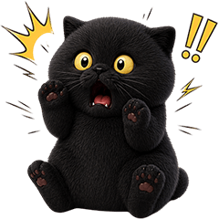 Black Cat Jowls (No Text)