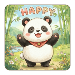 Panda Mood Expressions