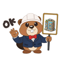 Beaver Condo Life Stickers