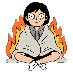 毯子女孩：超真實厭世日常