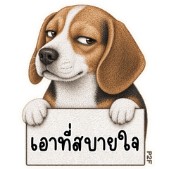 Naughty Beagle4 By Pet2Fun (TH)