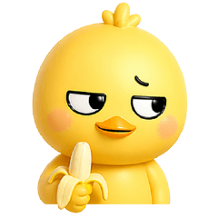 Chick Funny Face emoji