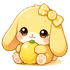 檸檬垂耳兔的生活