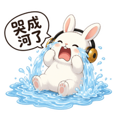 萌兔寶寶的哭哭日常