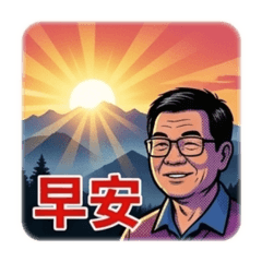 Xin-Morning Stickers