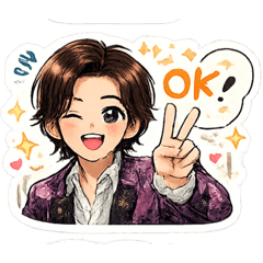 Hokkori Conversation Stickers