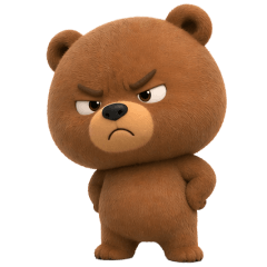 Bear Brown Tuatung (No text)