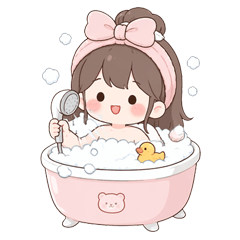 A little girl Airi's weekday