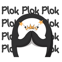 Popi the Poker face penguin