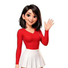 Nong PP, red long sleeve