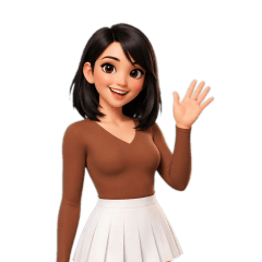 Nong Zani, short hair girl