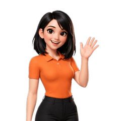 Nong Ging, short hair girl