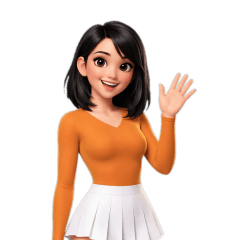 Nong Eung, orange long sleeve