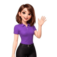 Nong Moji, purple polo