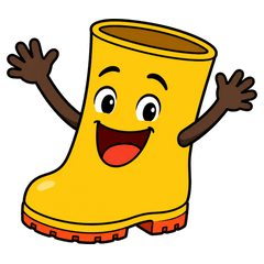 快樂雨靴日常貼