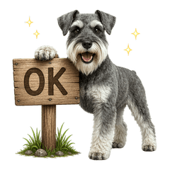 Usable all year round! Schnauzer