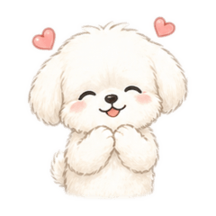 Soft & Fluffy Dog Stickers!