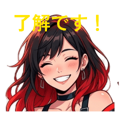 Daily Expressions: Colorful Girl