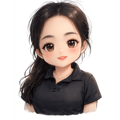 Happy women shir back