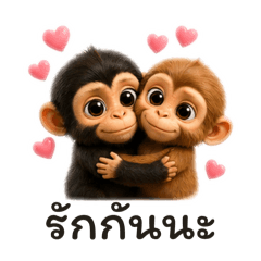 Lovely Monkey couple 1
