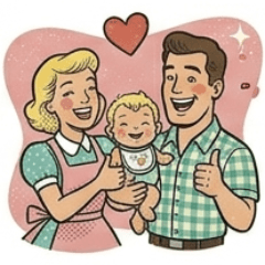 Space american family