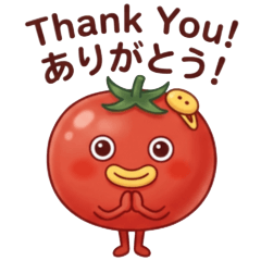 Tomato-chan stamps for everyday use