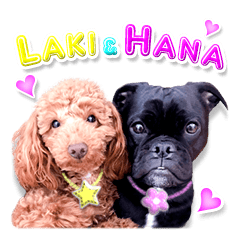 Hana & Laki Sticker