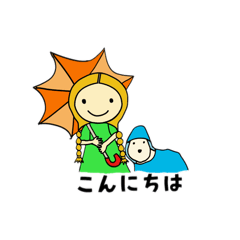 neneとぐーちゃんのスタンプ6 梅雨&初夏編