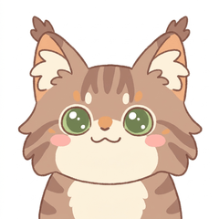 緬因貓的軟萌臉 ♪ 1