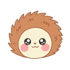 刺蝟的軟萌臉 ♪ 1