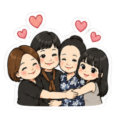 家人＋姥姥還有狗貓２★″