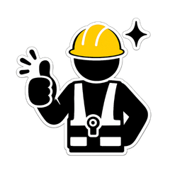 Construction Site Quick Stickers