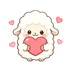 Cute Sheep Daily Stickers