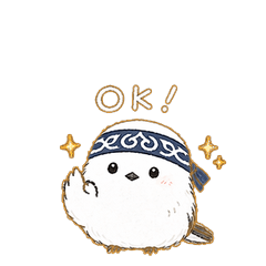 Fluffy Squishy Long-tailed Tit Daily