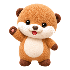 Cute Otter Pun Stickers