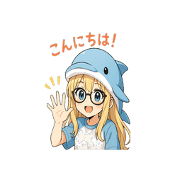 Penguin Girl Daily Stickers