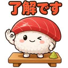 Tabe-Neko! Sushi Stickers