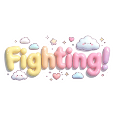 Cute Pastel Chat Words ver.eng