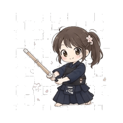 剣道部女の子