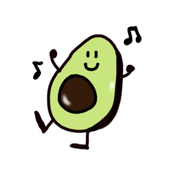 These are my avocado characters
