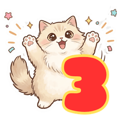 Fluffy Minuet Cat Ginnan3