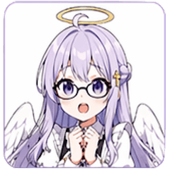 Little Devil Angel Girl Stickers