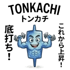 FX Candlestick Characters Stickers 2