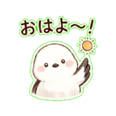 Long-tailed Tit- Daily Chat Stickers