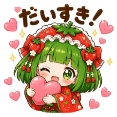 Tomato girl KIMONO