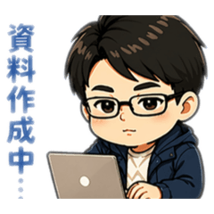 仲良し3人組をスタンプにしてみました