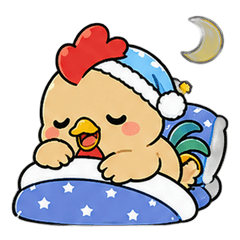 Zodiac Stickers - Rooster