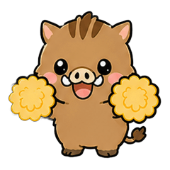 Zodiac Stickers - Boar